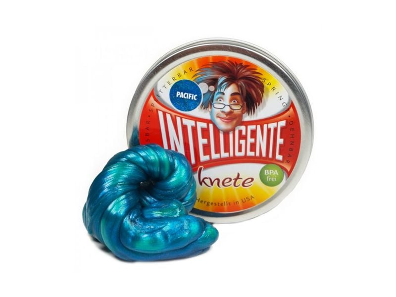 Intelligente Knete Knetmasse Pacific (Specials) 80 Gramm Clevere Knete mit besonderen Eigenschaften und in praktischer Metalldose