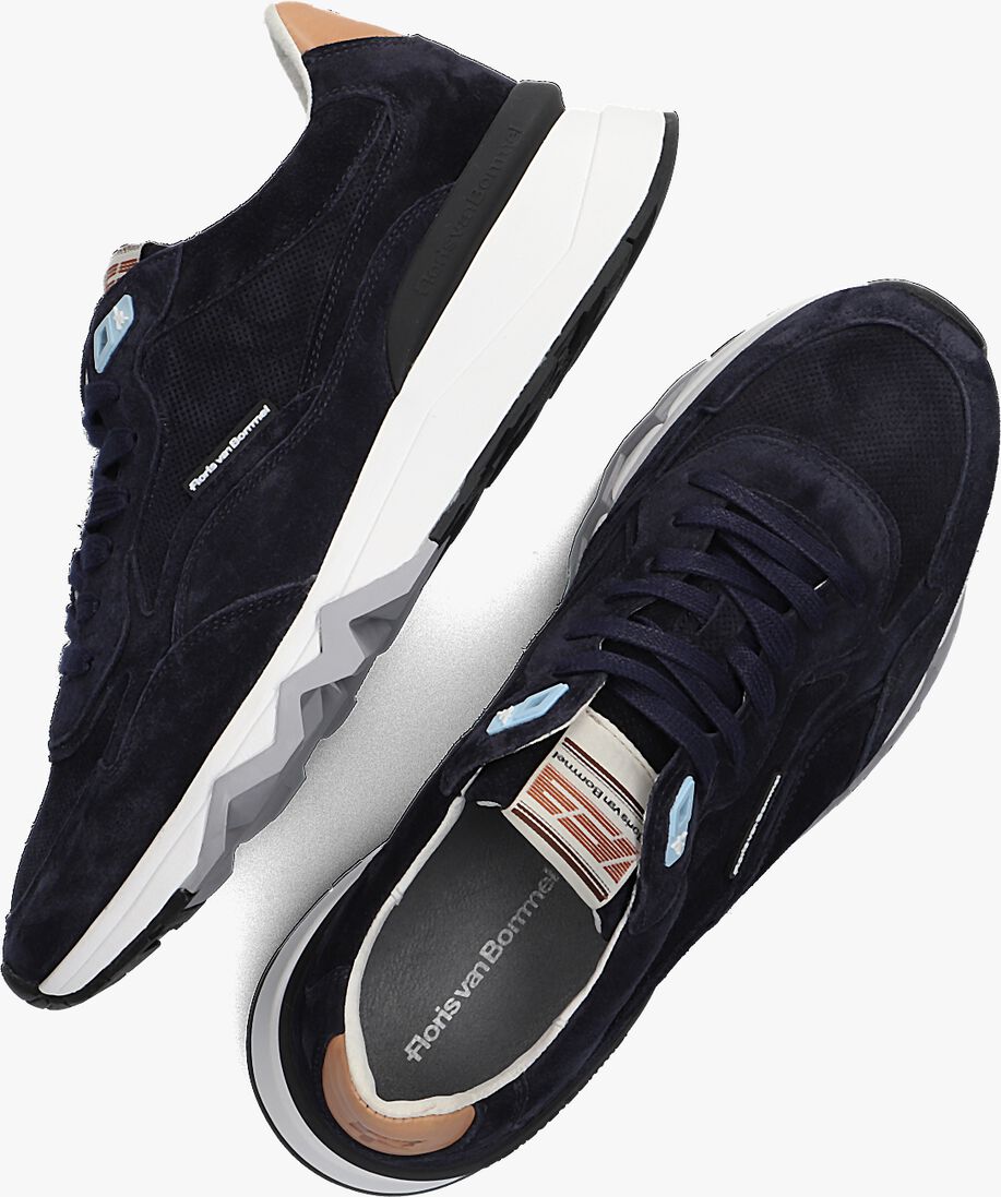 FLORIS VAN BOMMEL blauwe floris van bommel lage sneakers sfm-10136