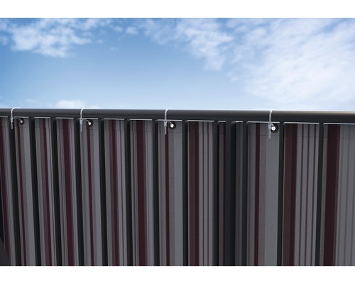 SOLUNA Balkonbekleding H:75 cm Design 7838 (per meter verkocht)