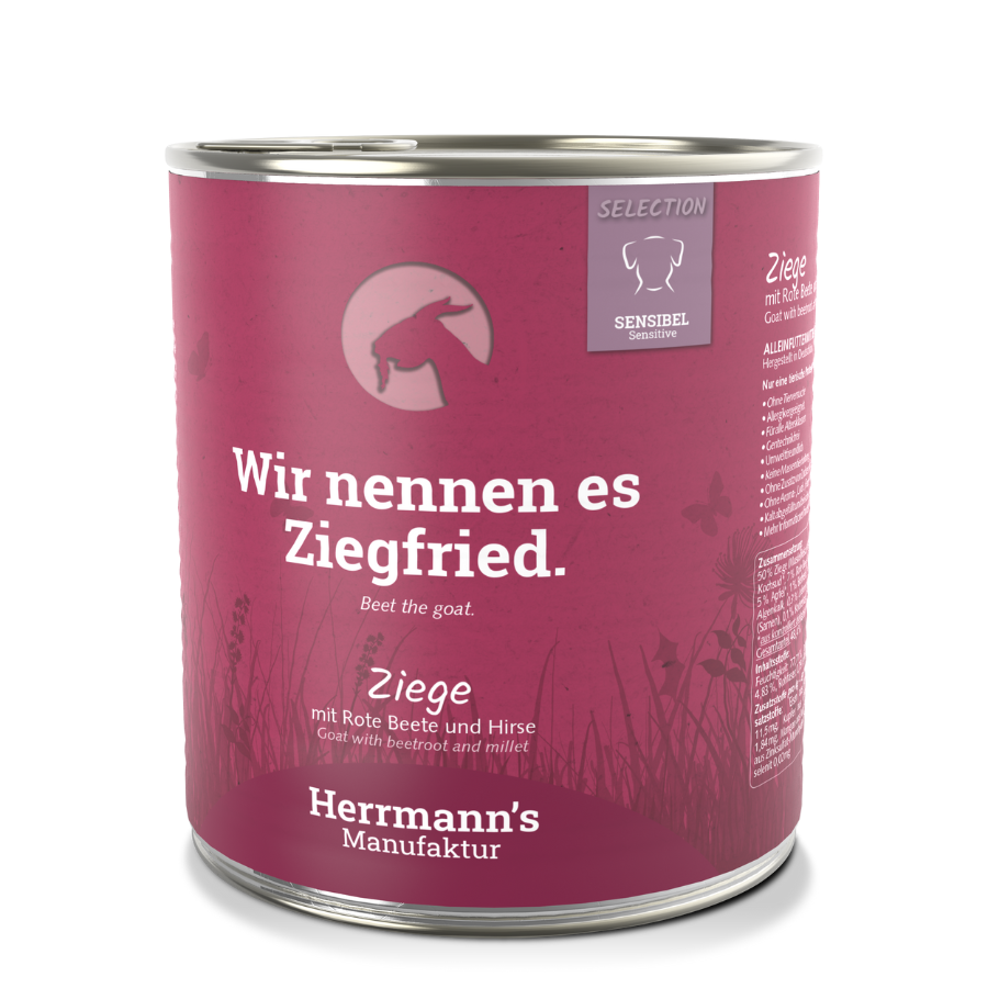 Seleção Sensibel Cabra com Beterraba e Painço 12 x 400g