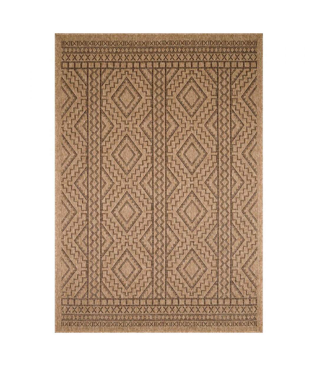 Tapis kilim JUTE ART 2 en polypropylène doux et soyeux OEKO TEX
