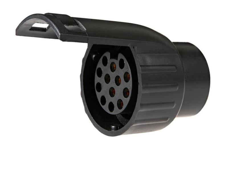Unitec Adapter 7- auf 13-polig Für die Stromversorgung von Autoanhängern