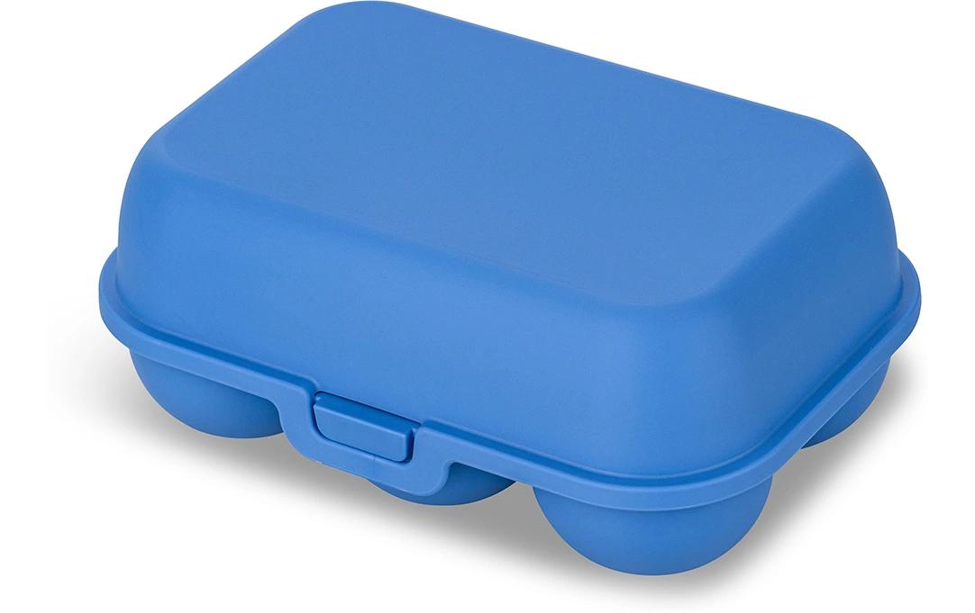 Eierbox To Go mini 17 cm x 11.8 cm, Strong BlueMehrweg-Aufbewahrungsbox für Eier