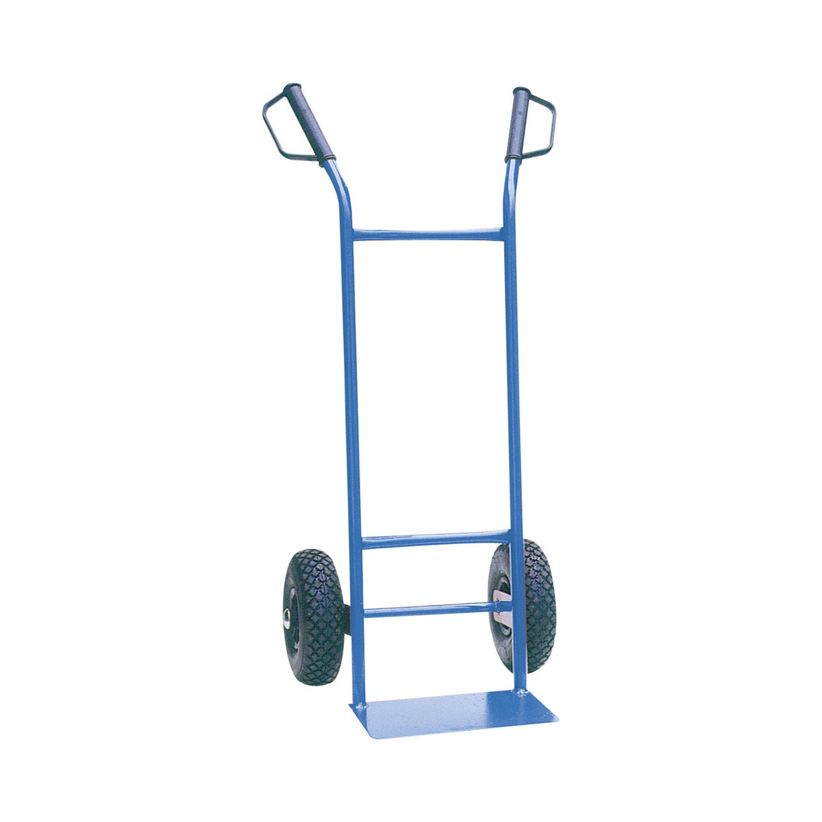 Schake stalen buissteekwagen, laadvermogen 250 kg, met luchtband 335x200mm