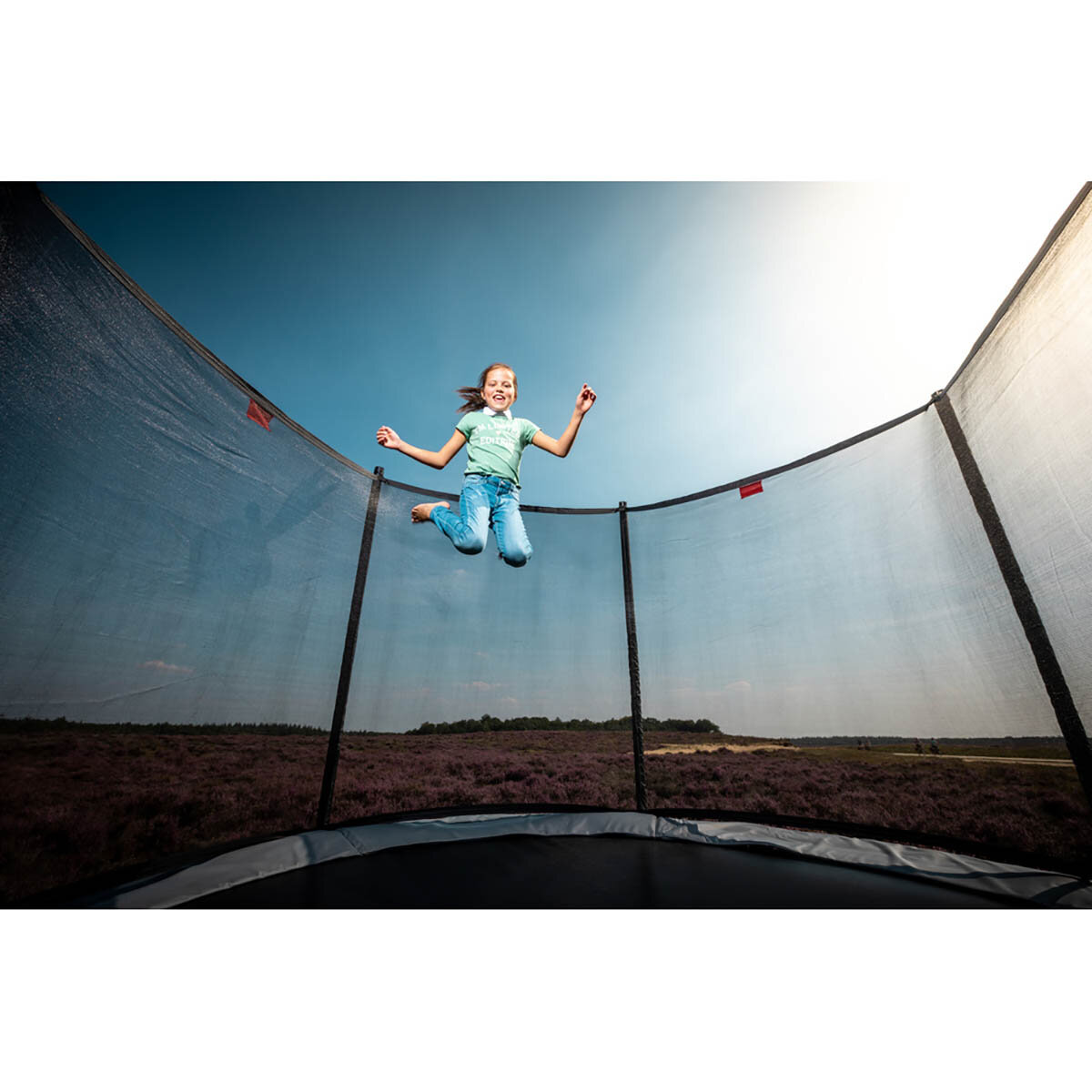 Bergtoys Berg Favorit Trampolin - Regular + Safety Net Comfort