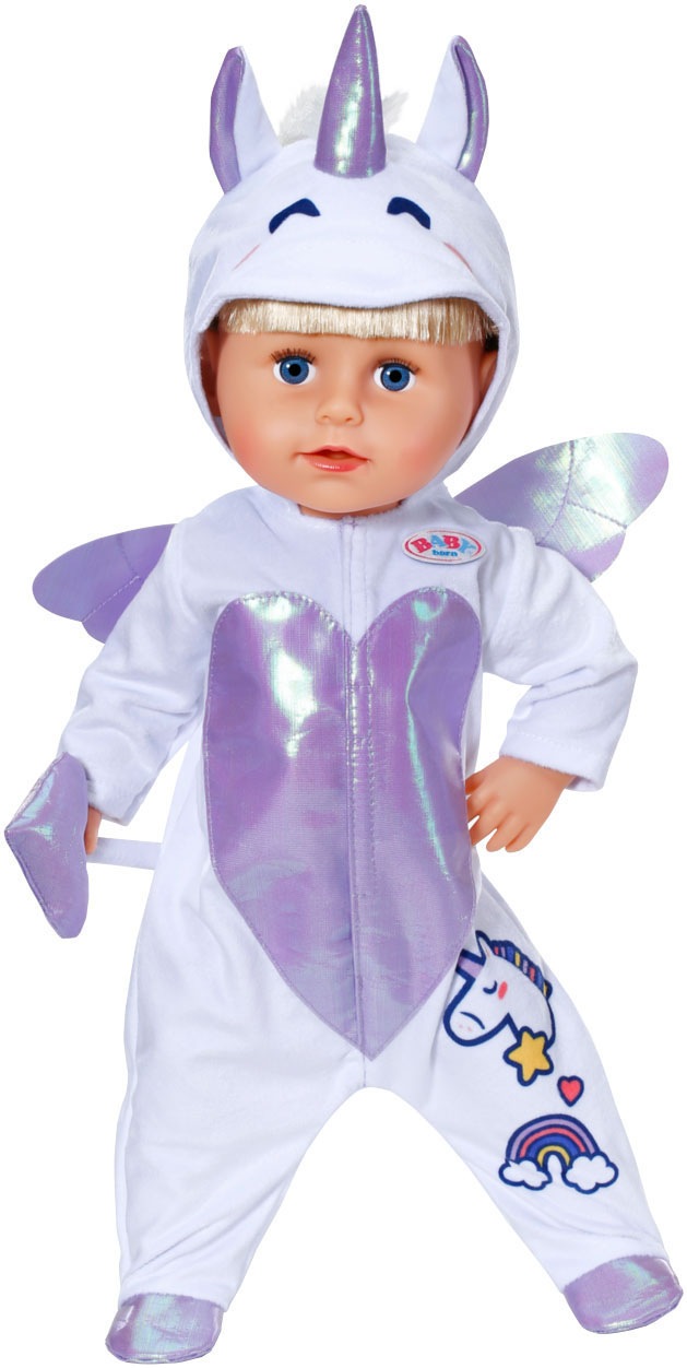 Baby Born Puppenkleidung »Einhornanzug, 43 cm« mit Kleiderbügel