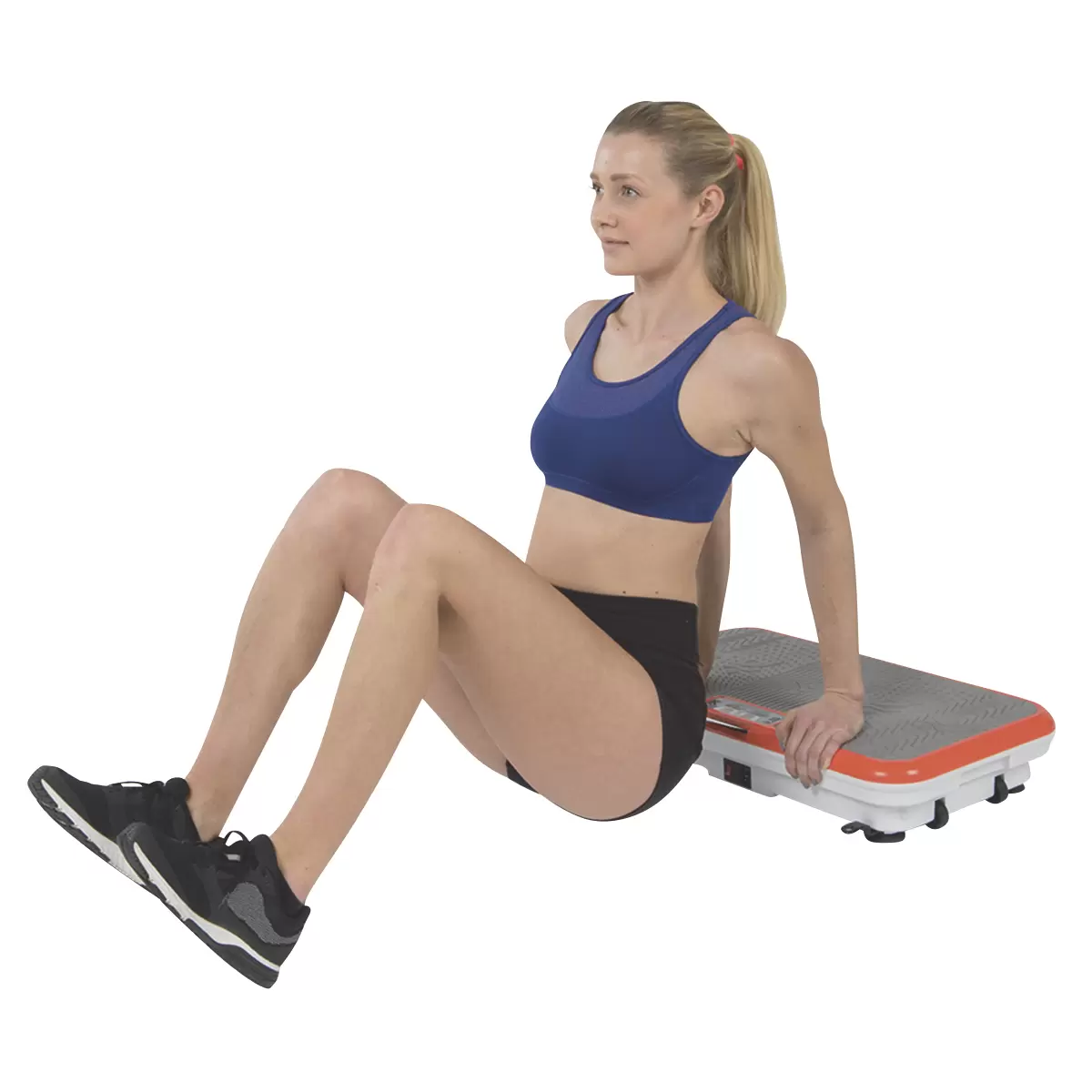 Vibrationsplatte Vibro Shaper weiss,hellgrau,orange