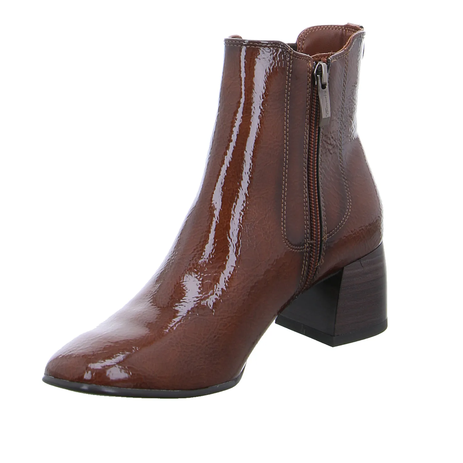 TAMARIS Snowboot Cognac Lederimitat