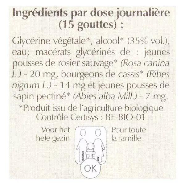 Herbalgem Complexe de Gemmothérapie Immunogem Défense Bio 30ml