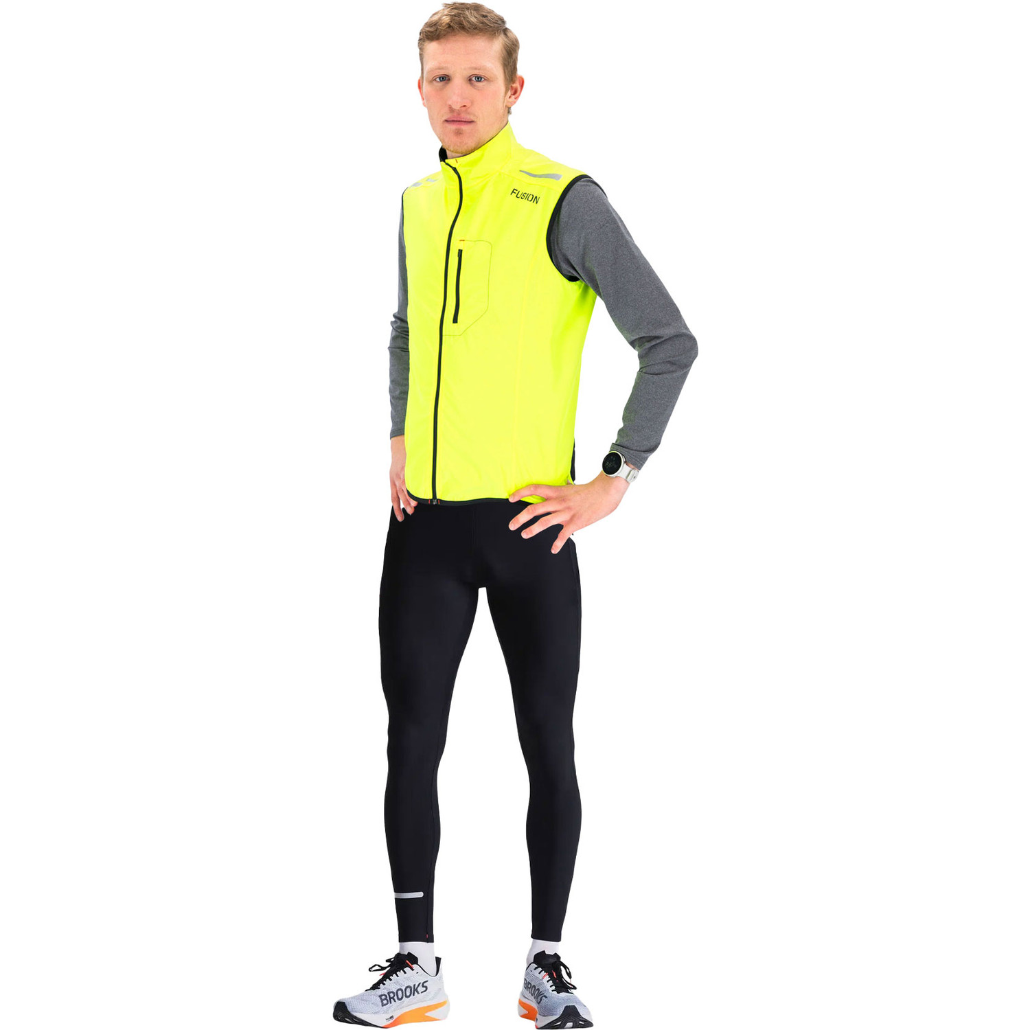 Fusion Vest Legging extra lang Set Heren