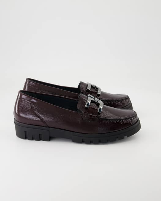 Waldläufer Serena Slipper in Bordeaux