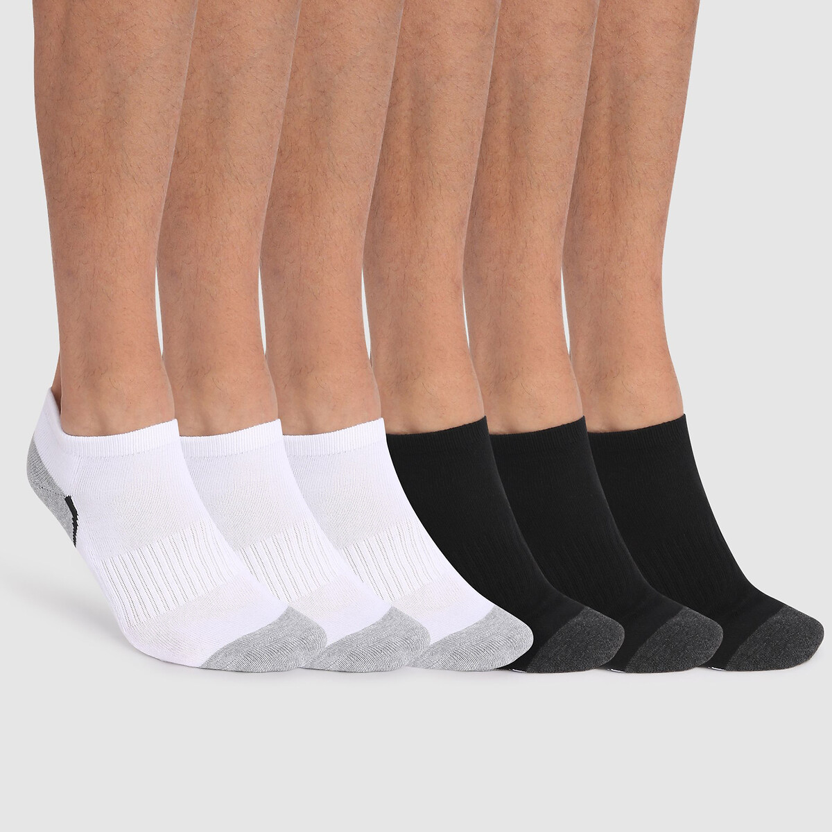 DIM<br>Conjunto de 6 pares de meias para tênis