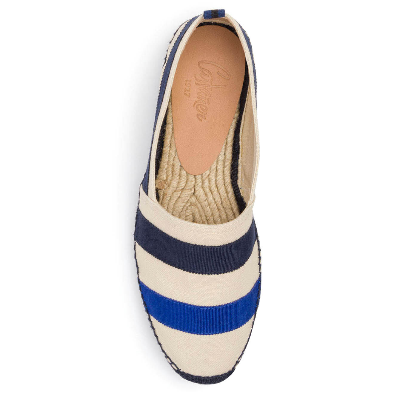Castaner Espadrilles Perseo à rayures bleu/multicolore