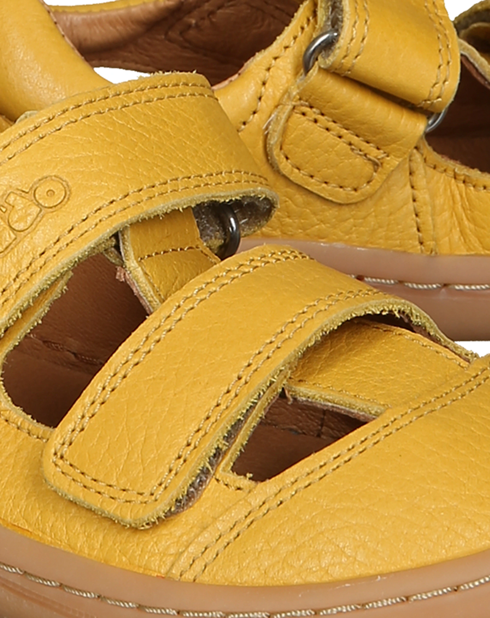 Barfuß-Sandalen D-VELCRO in yellow