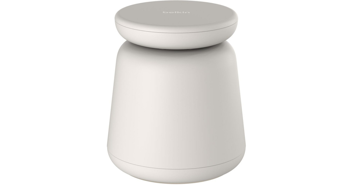 BelkinBoostCharge Pro 2-in-1 draadloos laadstation met MagSafe (15 W)  (Beige)