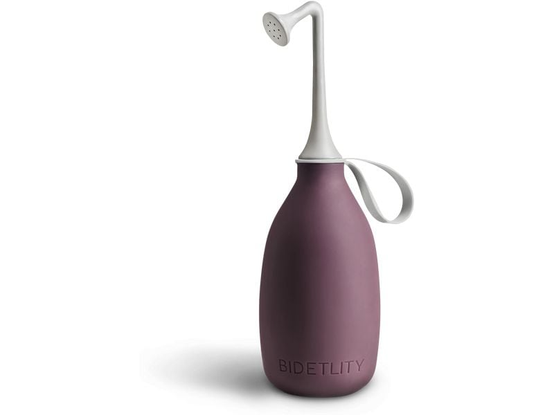 Bidetlity Po-Dusche Bidet 450 ml Royal Ruby violett Mobile Intimdusche, Po-Dusche