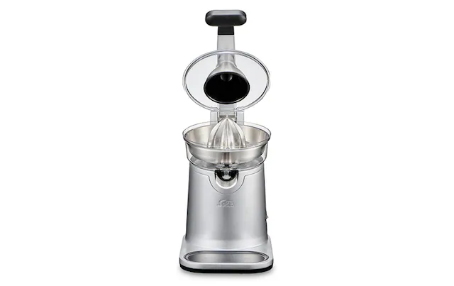 SOLIS OF SWITZERLAND Zitruspresse »Citrus Press Sta« 230 W Anti-Rutsch-Füsse, Edelstahlmesser, Saftauslauf