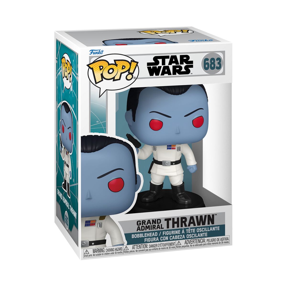 Ahsoka - Grand Admiral Thrawn - Funko Pop! n°683 | Star Wars Funko Pop!