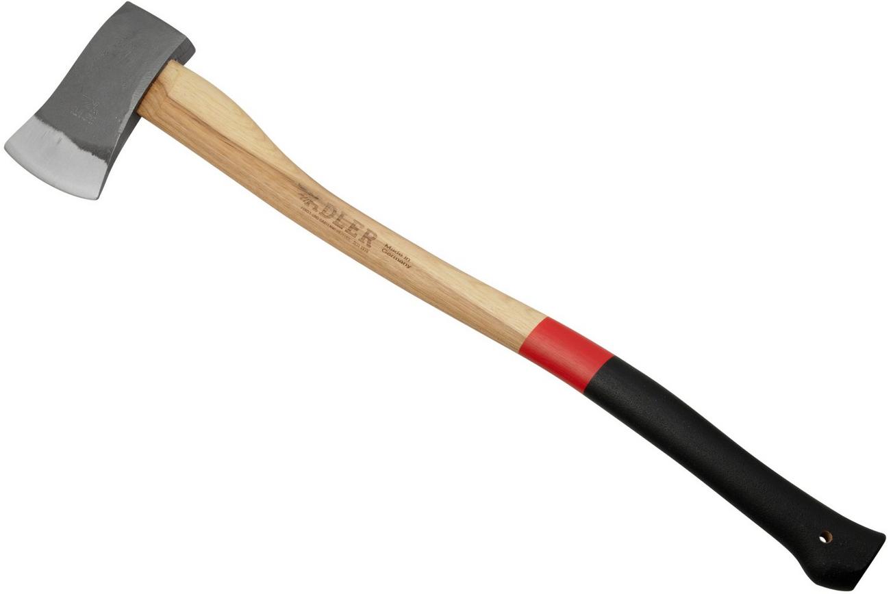 Adler Yankee, rood-zwart, hakbijl