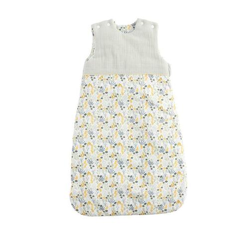 Gigoteuse ouatinée 0-6 mois motif végétal Promenons nous - SAUTHON Baby déco