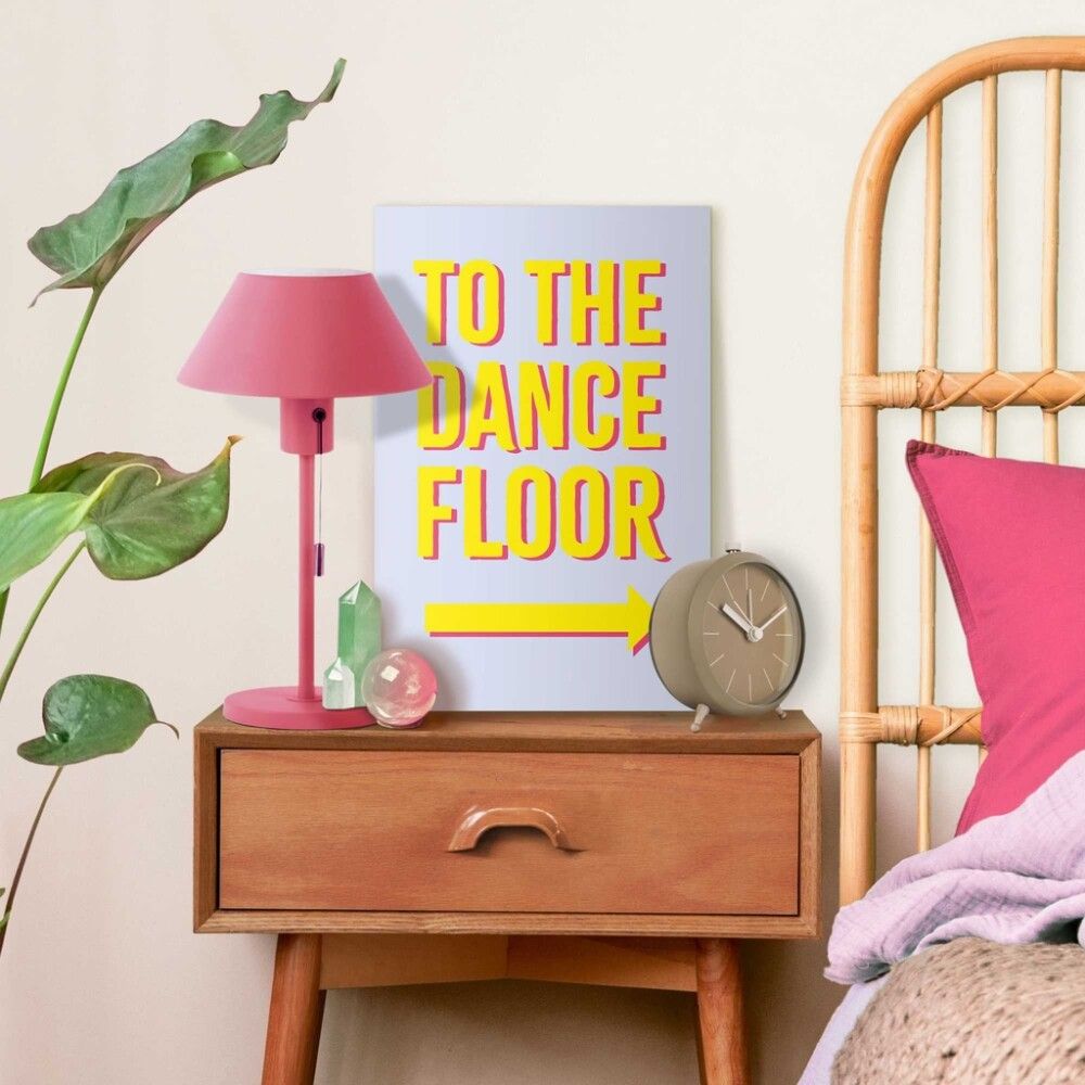 BILDE REINDERS DANCEFLOOR GICLEE ON CANVAS 20X30CM