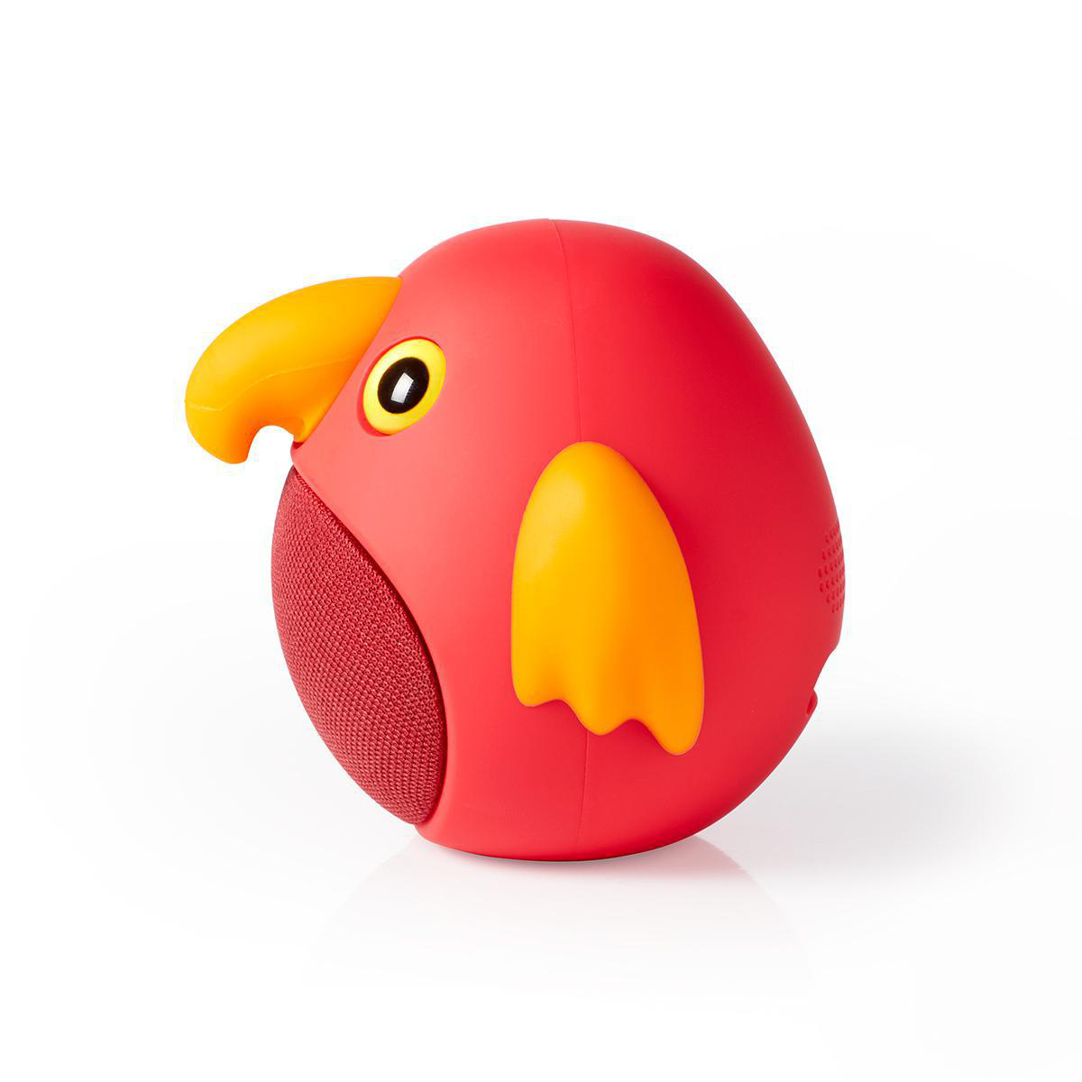 Animaticks Portabler Bluetooth 5.0 Lautsprecher Wireless Speaker (SPBT4100RD) - Perry Parrot