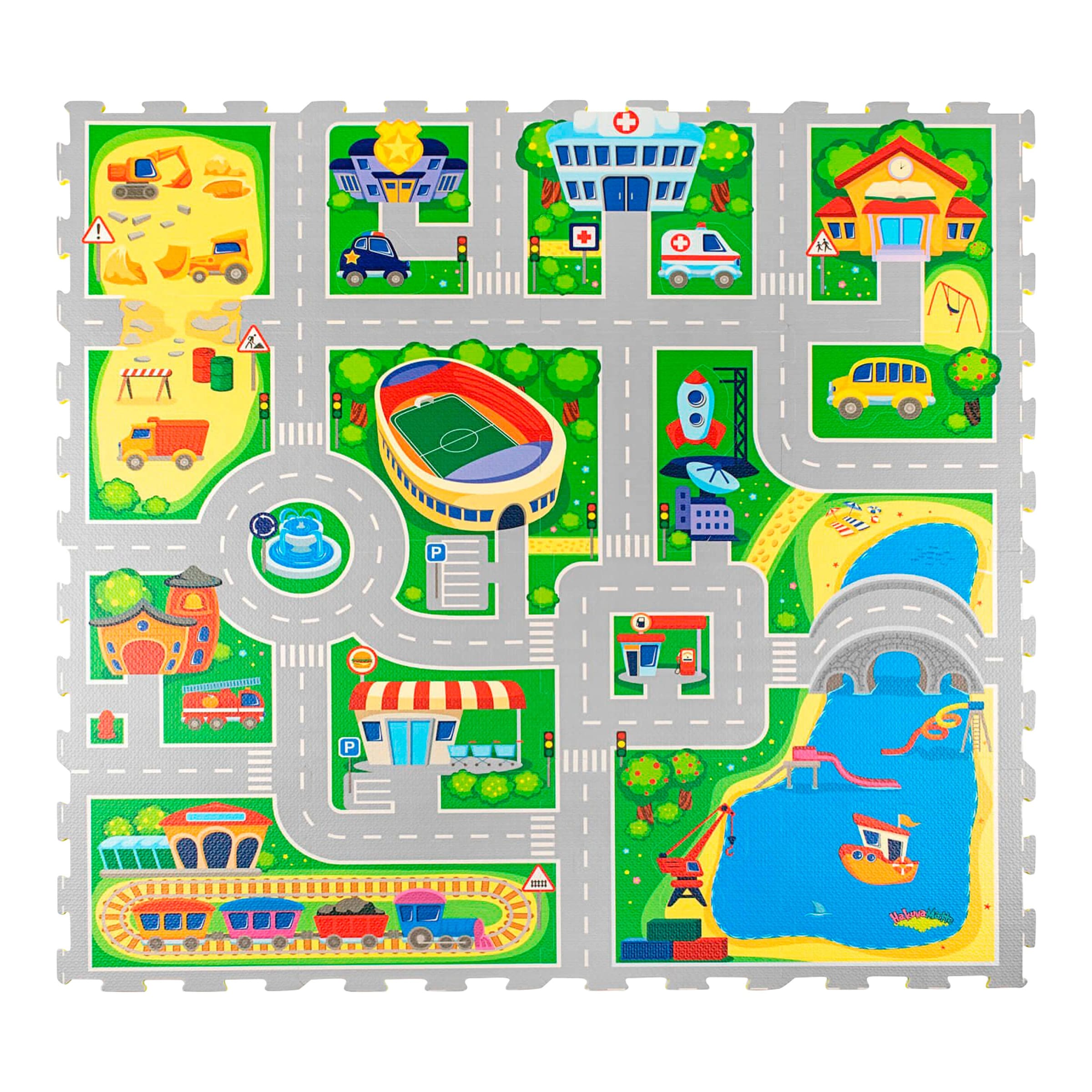 Hakuna Matte Puzzlematte City