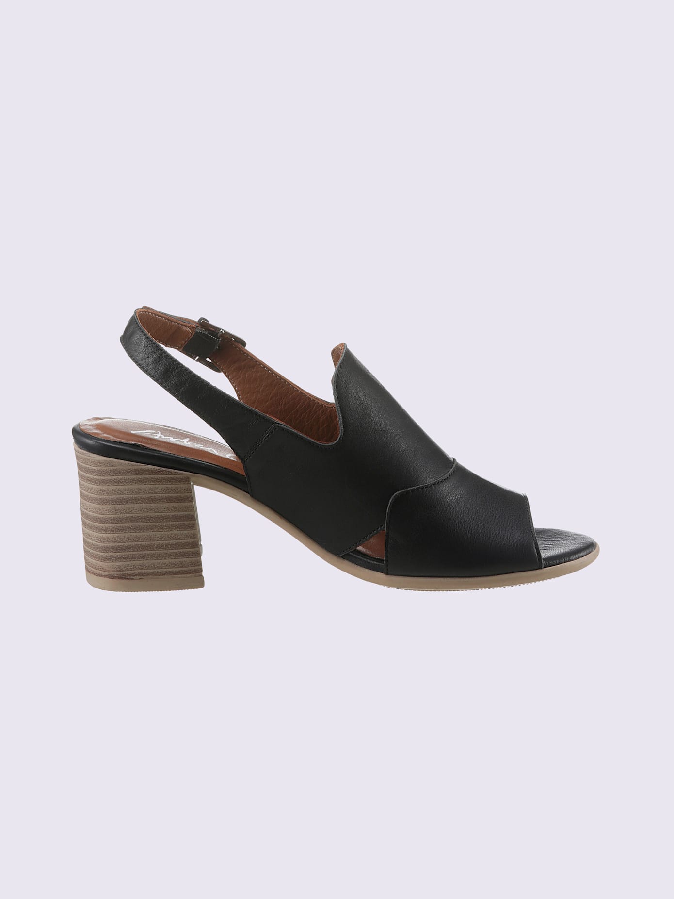 Sandales cuir nappa de vache