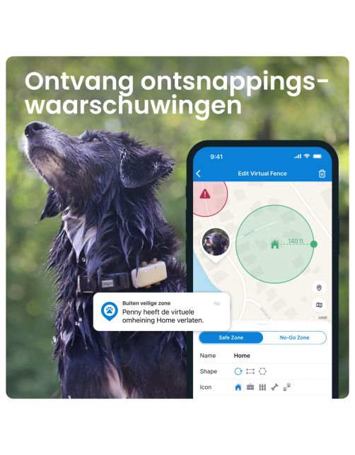 Tractive Gps Dog 4 Hondentracker En Activiteitenmonitor 17x71x28 mm - Hondenlocatievinder