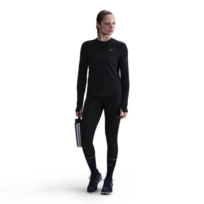 Nike Dame Trøjer Dri-FIT Swift UV Crew Long Sleeve Top Sort