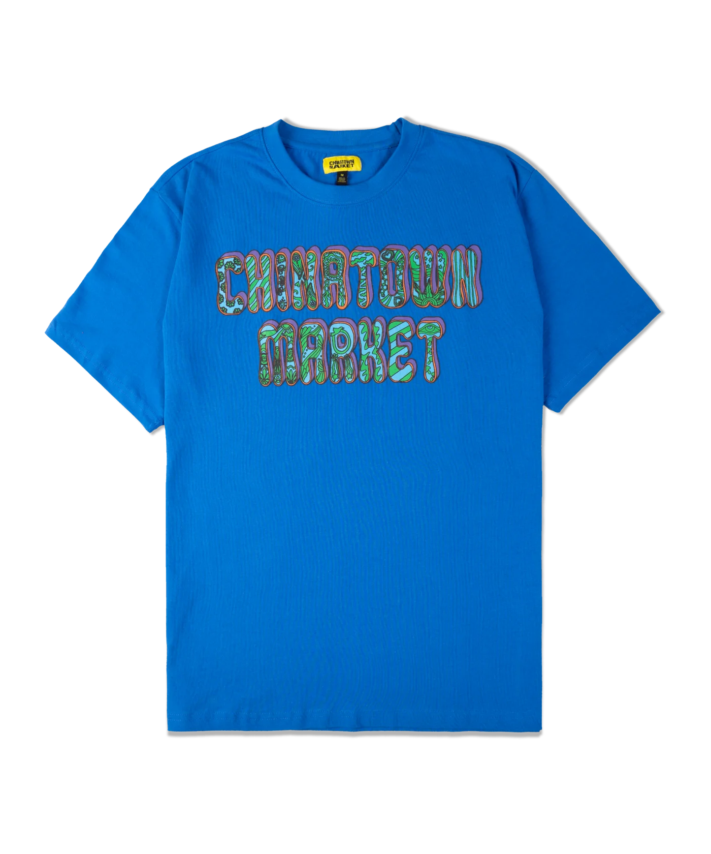 Market Hippie T-Shirt Blau