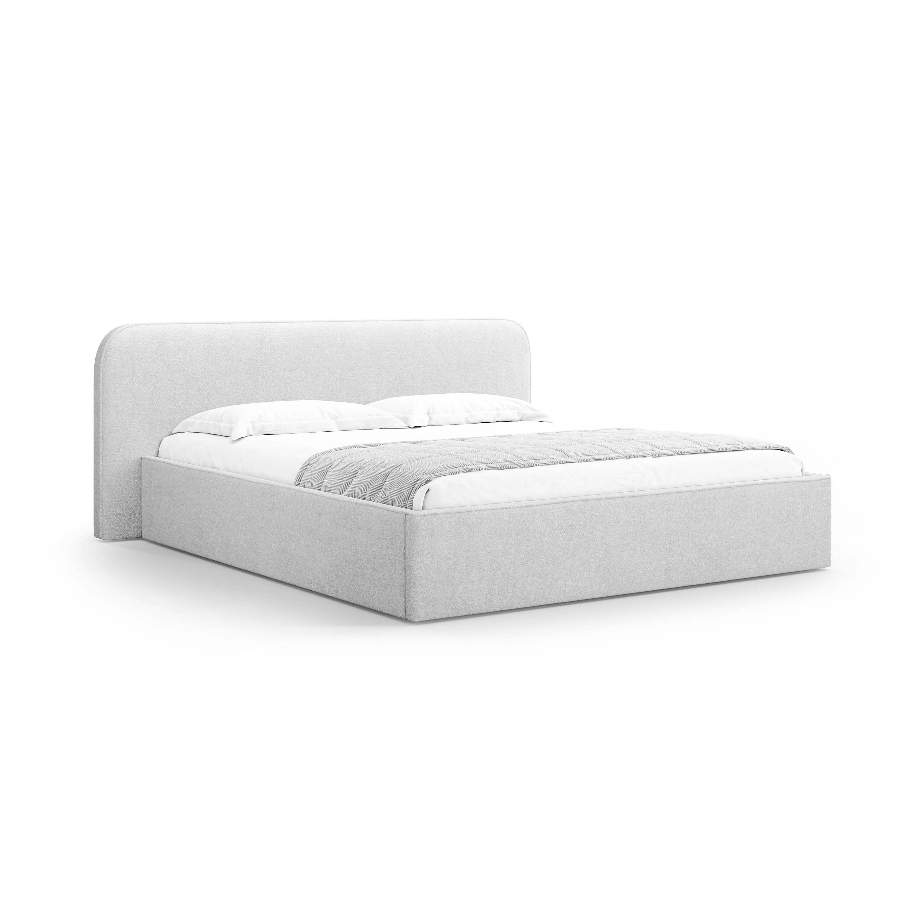 Micadoni Bedframe met opbergvak Elizabeth 200x200 bouclé