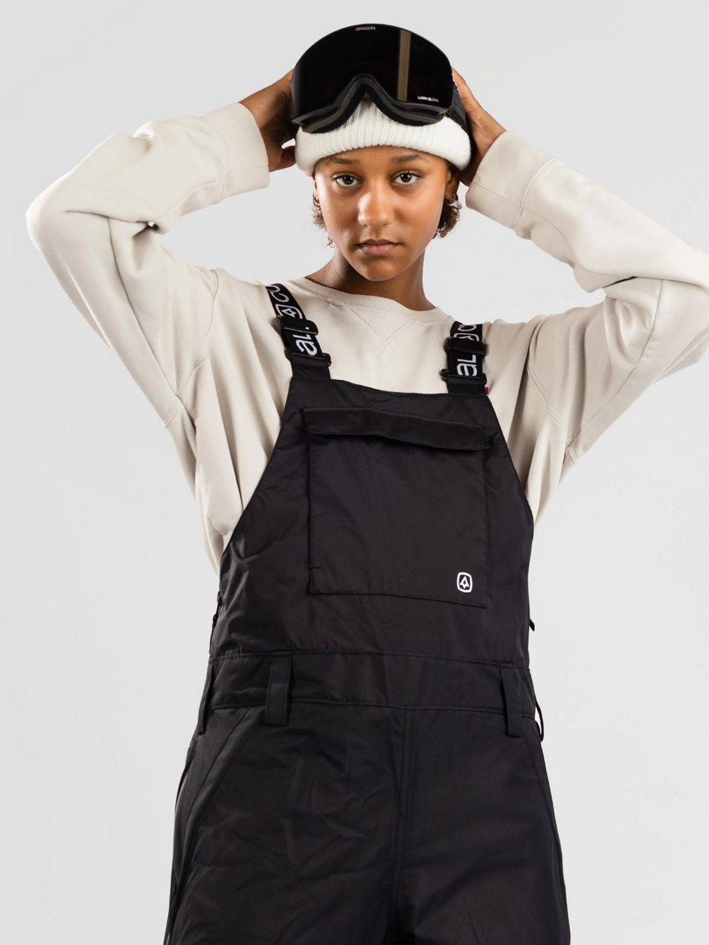 Coal Delano Bib Pants black