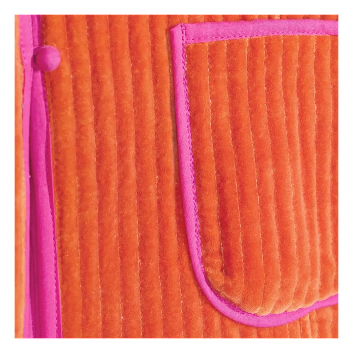 Maria de la Orden Veste Matelassée Fittonia | Orange