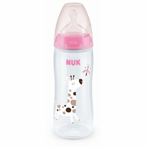 Biberon FC+ TC 360ml silicone 6-18m XL Fille - NUK