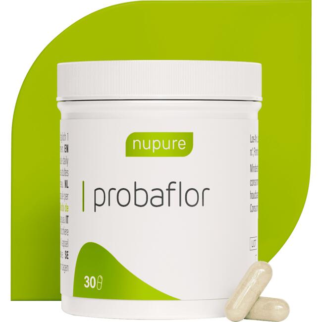 Nupure probaflor - Probiotica complex, hooggedoseerd met inulin, 30 capsules