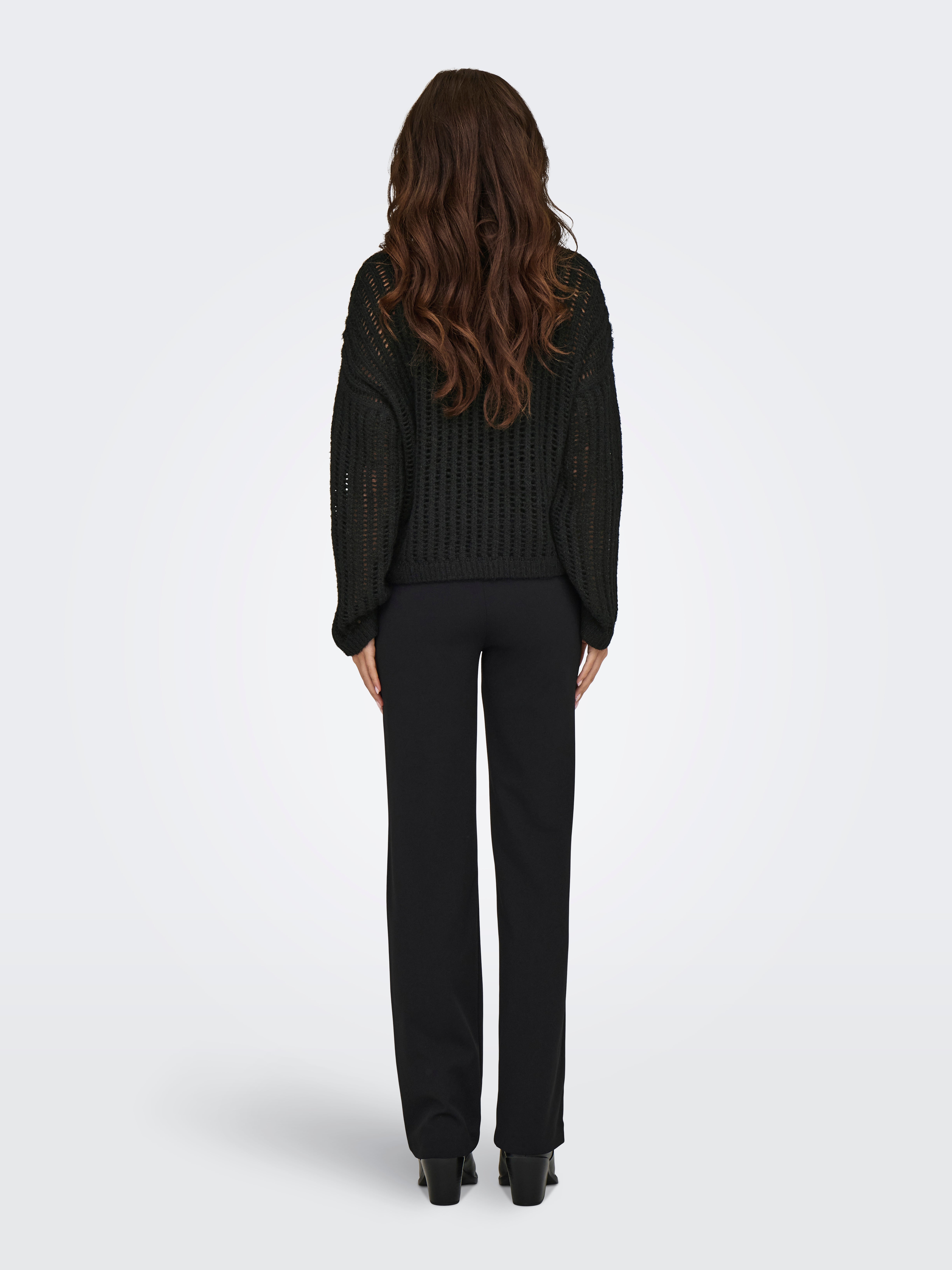 ONLMAJA Strickpullover Black