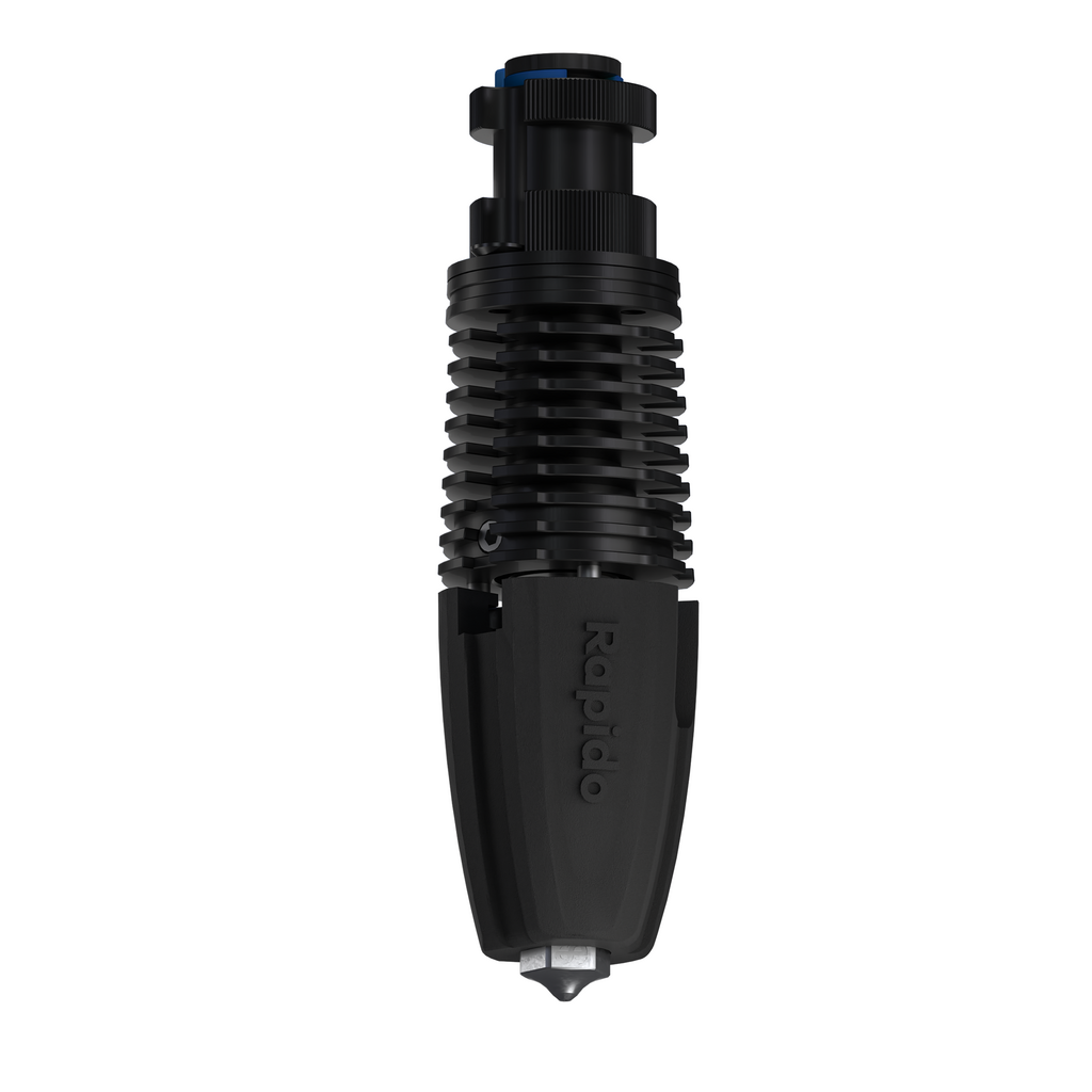 Phaetus  Rapido Plus Hotend 2 UHF, Schwarz    Ultra High Flow Hotend für Hochtemperatur- & Faserfilamentdruck