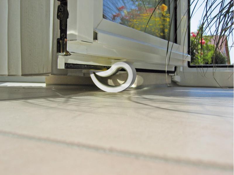 Mediashop Türsicherung 10 x 5.5 x 2 cm, Weiss Tür- und Fensterstopper