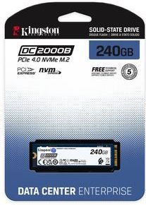 Kingston - DC2000B - M.2 SSD - 240GB - PCIe 4.0 Gen 4x4, 3D TLC NAND