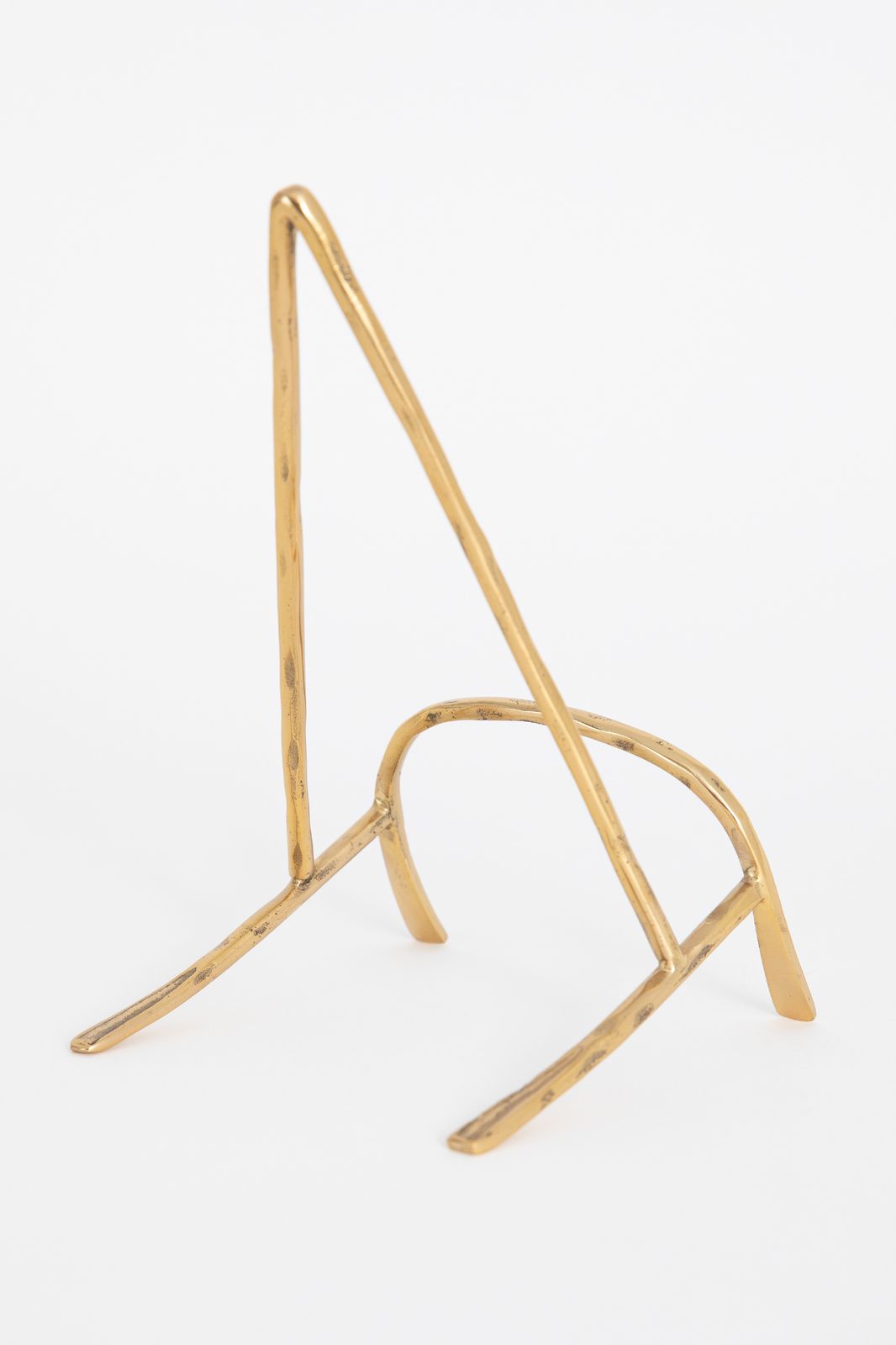 Goudkleurige messing standaard