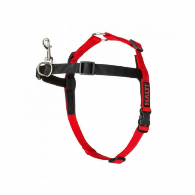 Harnais d'éducation Halti Noir Rouge