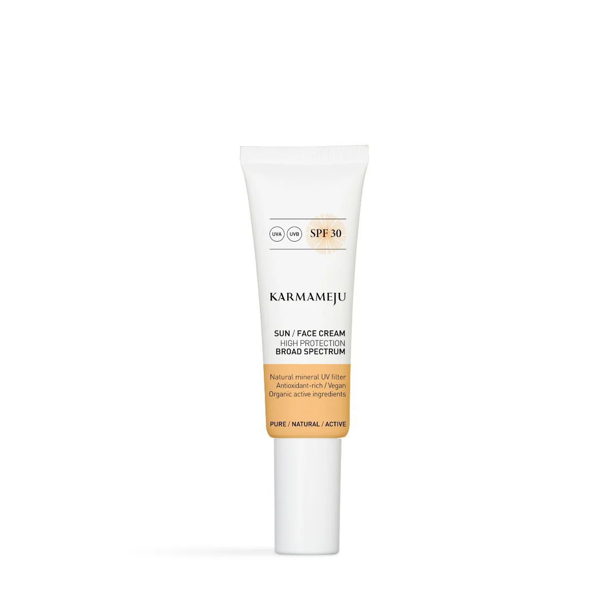 Karmameju  Sun face solcreme, SPF 30 - 50 ml.