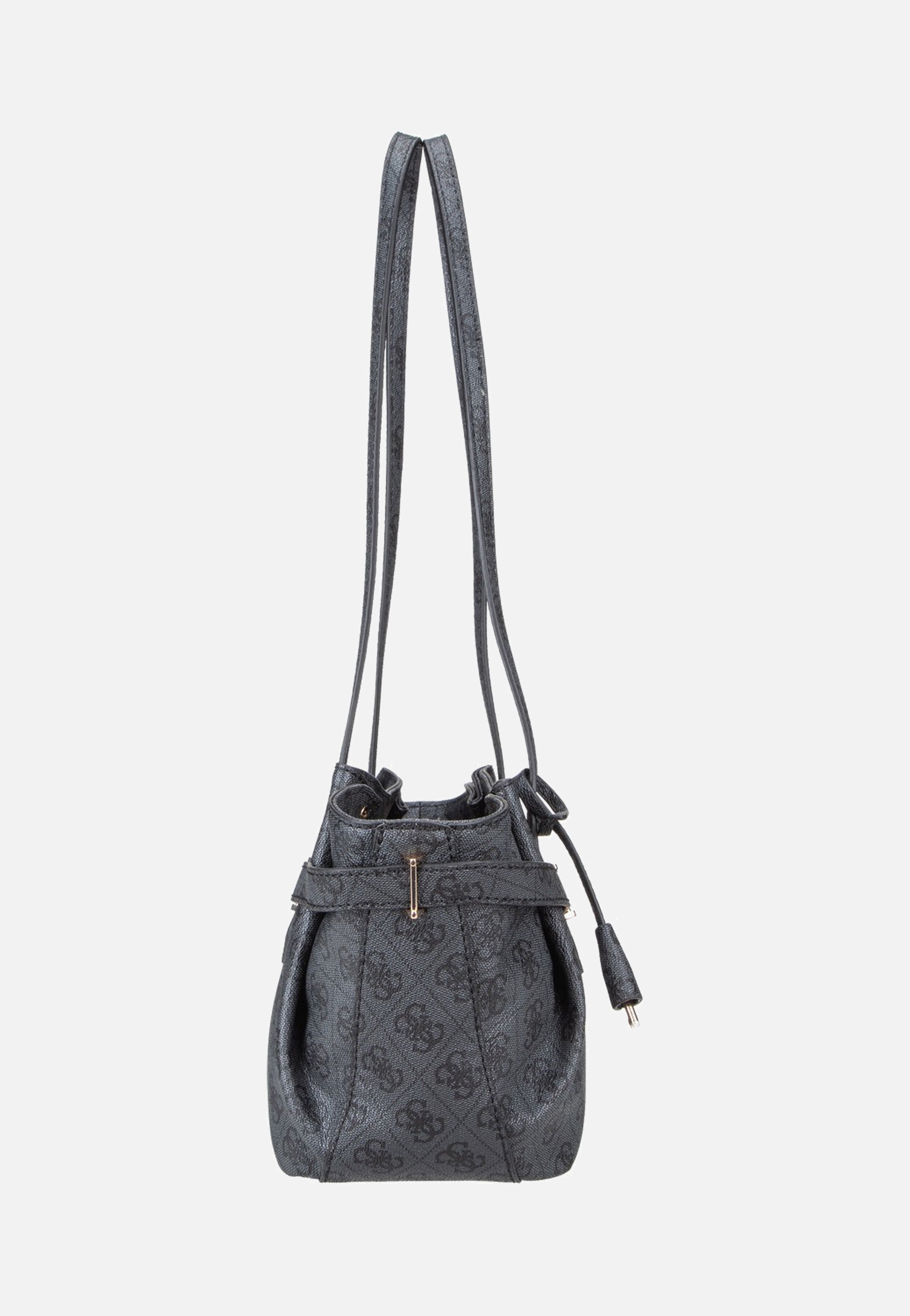 Yesba Girlfriend Shoulder Coal Logo - Satchel