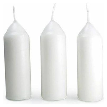 3 Bougies blanches paraffine pour ORIGINAL LANTERN - 9 heures - Uco