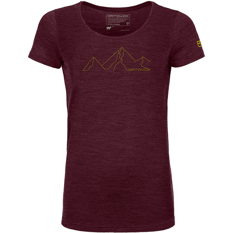 Ortovox Damen 150 Cool Mountain Face T-Shirt