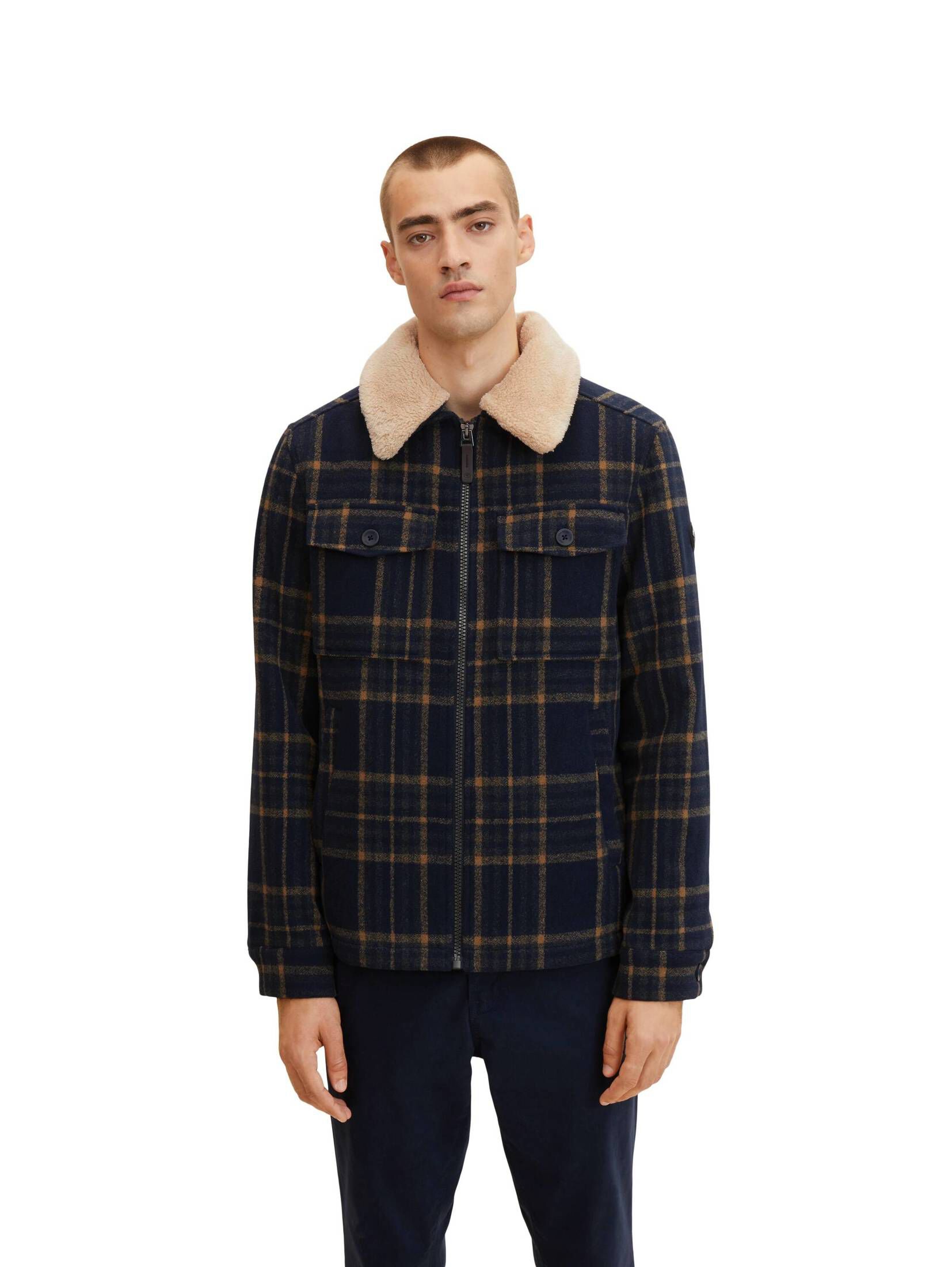 Tom Tailor| Herren Jacke CHECK SHIRT