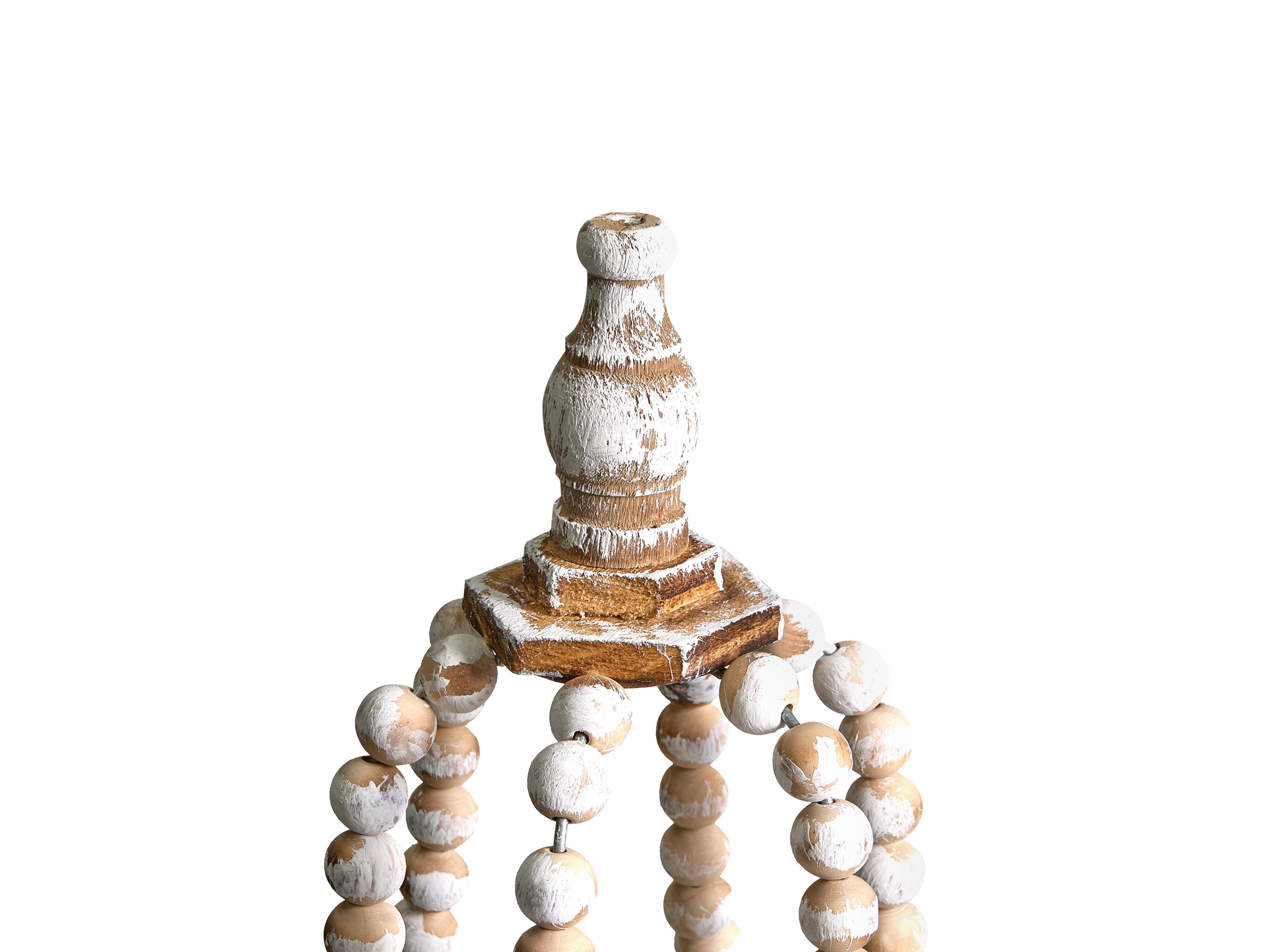 Kerstdecoratie LED PETRUMA 40 cm Lichtbruin