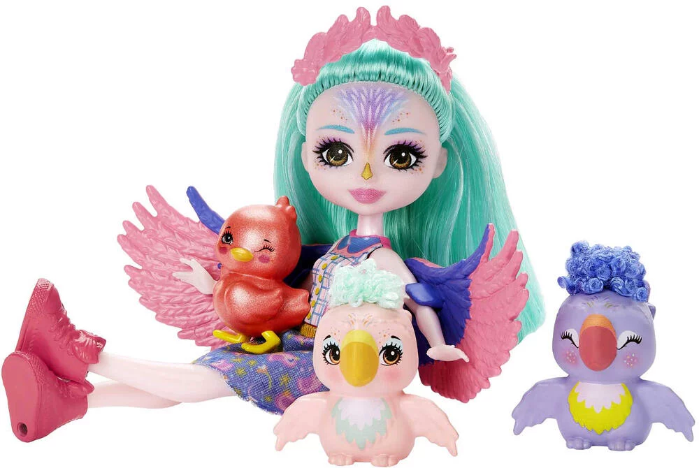 ENCHANTIMALS - BETES CITADINES - POUPEE FILIA FINCH