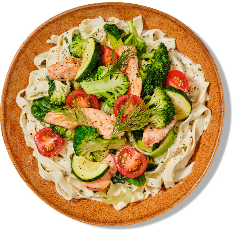 AH Stoommaaltijd zalm roomsaus